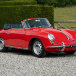 Porsche 356 C Cabriolet 1600 – 1965 – Restaurée à neuf
