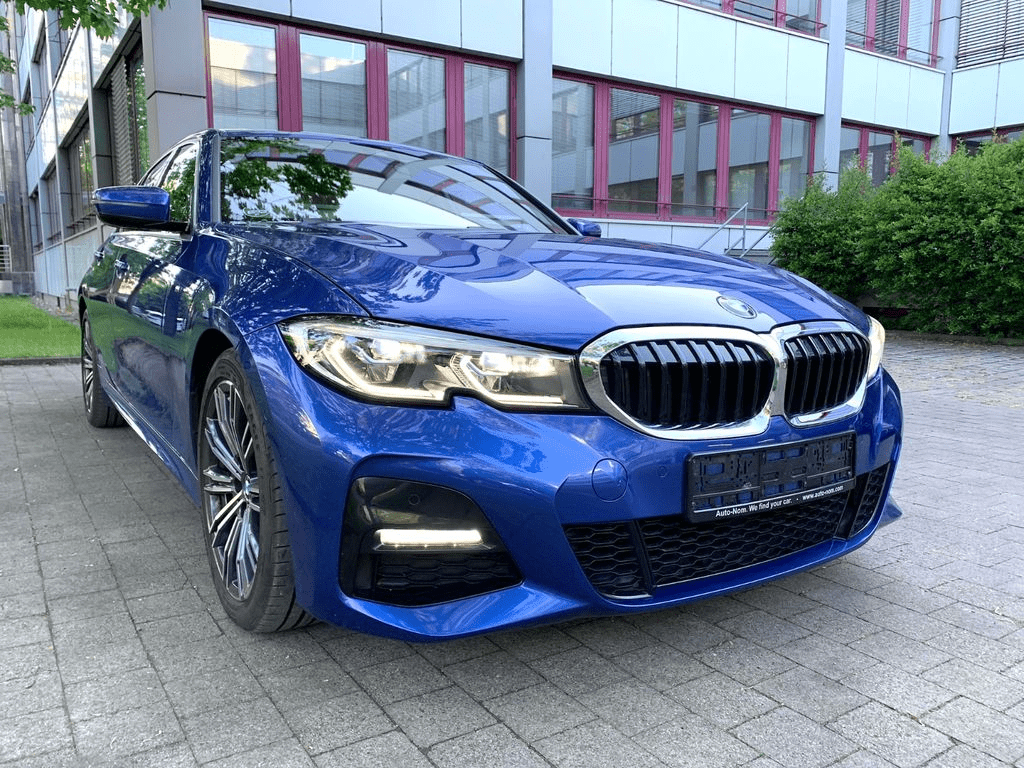 60ad319f-ef58-4842-b910-2ea6d5a4d5c0 BMW 320d M Sport – Bleu Portimao Métallisé – 190 ch – Image 1