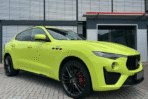 Maserati Levante 3.8 V8 Trofeo 581 ch – AWD – Hypergreen – Carbone – Image 7