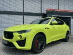 Maserati Levante 3.8 V8 Trofeo 581 ch – AWD – Hypergreen – Carbone – Image 2