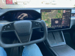 Tesla Model X Plaid – 1.020 CH  Yoke Attelage Full Black – Image 5